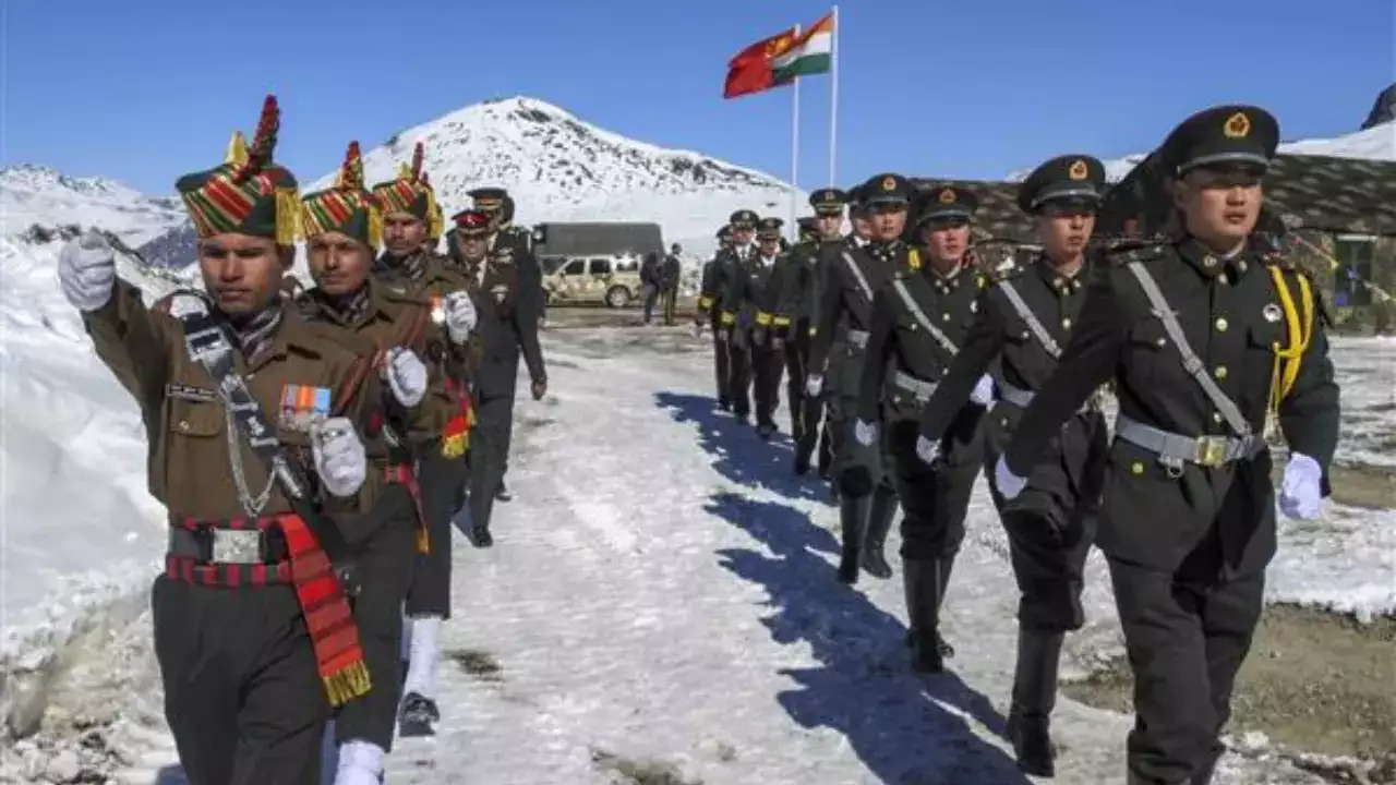 India-China border.