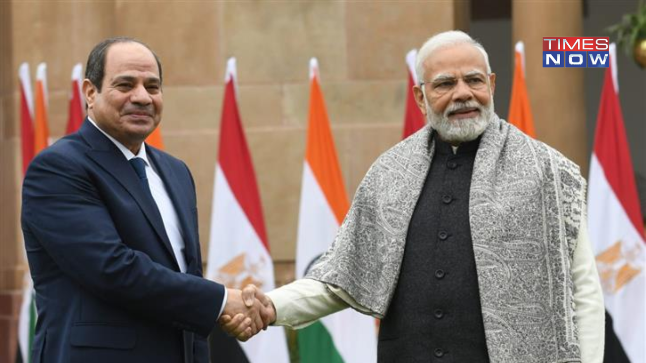 PM Narendra Modi, Egyptian President Sisi Call For Restoration of Peace in Gaza