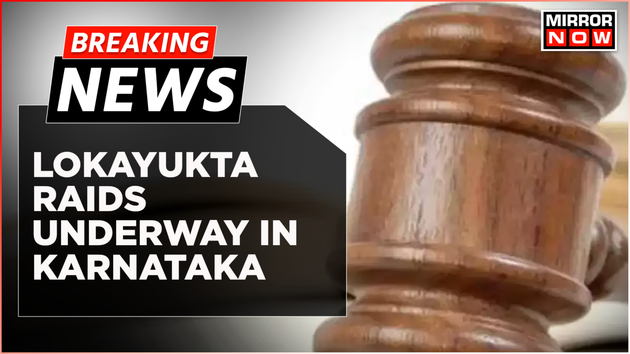 Breaking News Lokayukta Raids Underway At 75 Locations In Connection