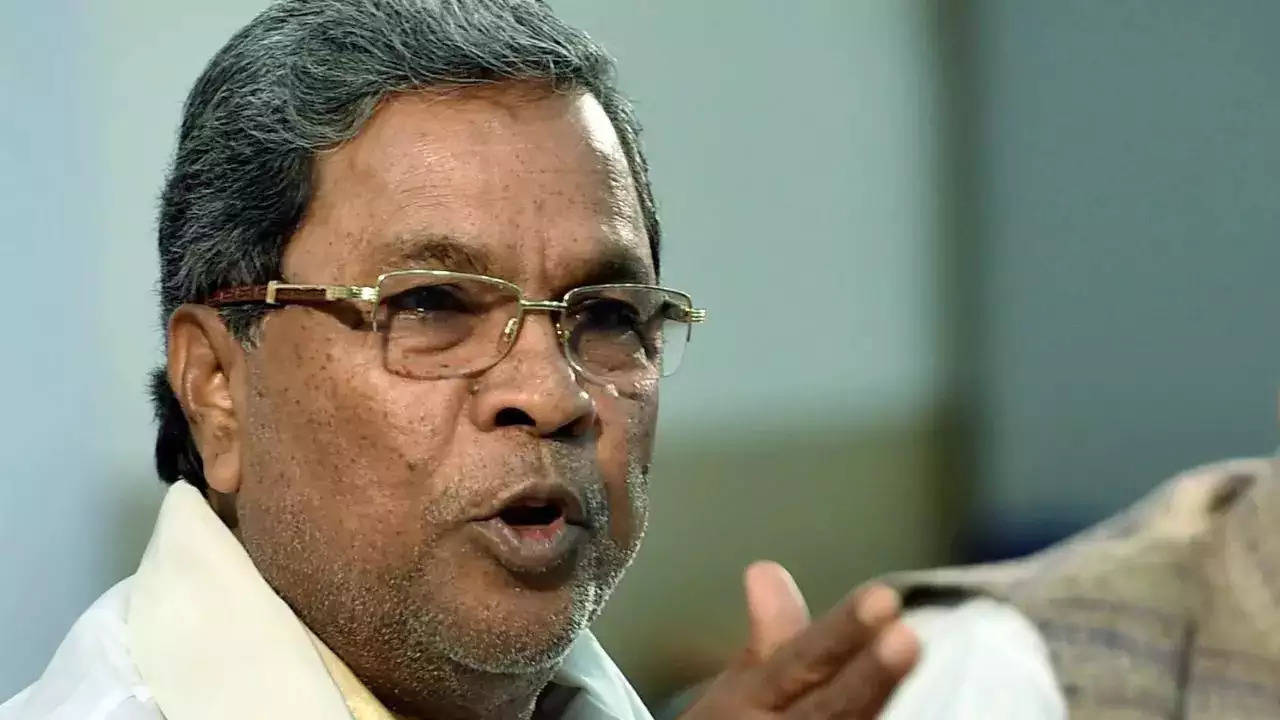 Siddaramaiah.