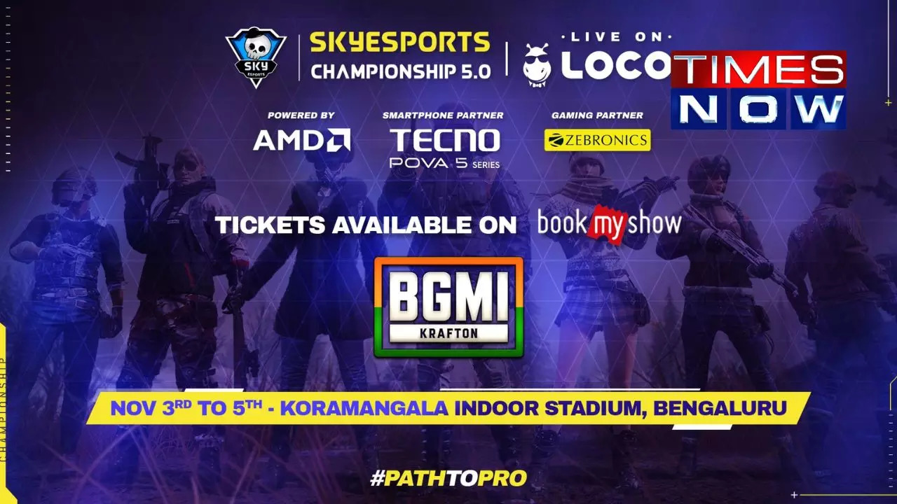 Skyesports Championship 5.0: Elite BGMI Showdown in Bangalore!