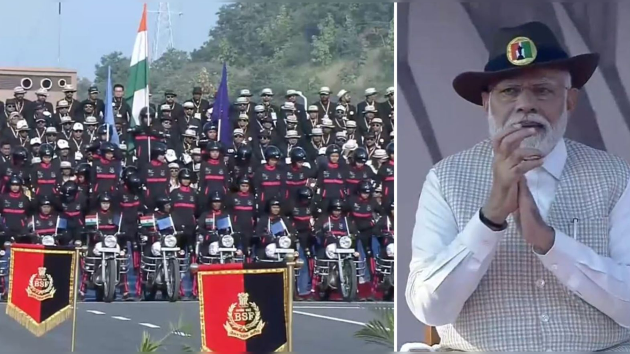 CRPF All-women Bikers Receive Grand Applause From PM Modi