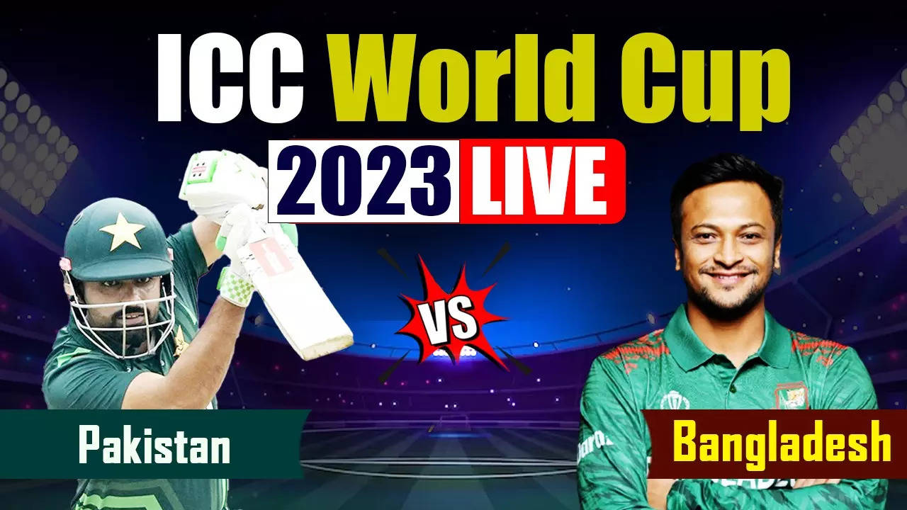 Pakistan Vs Bangladesh Highlights, World Cup 2023 Pakistan End Losing