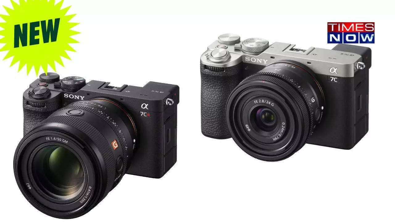 Sony India launches Alpha 7C II, Alpha 7CR full-frame interchangeable lens  cameras - Check price and other details