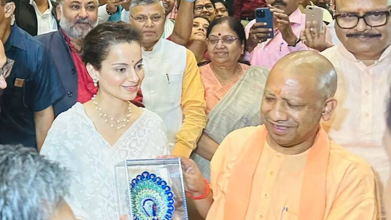 Tejas Special Screening: Kangana Ranaut Film Leaves UP CM Yogi Adityanath In Tears