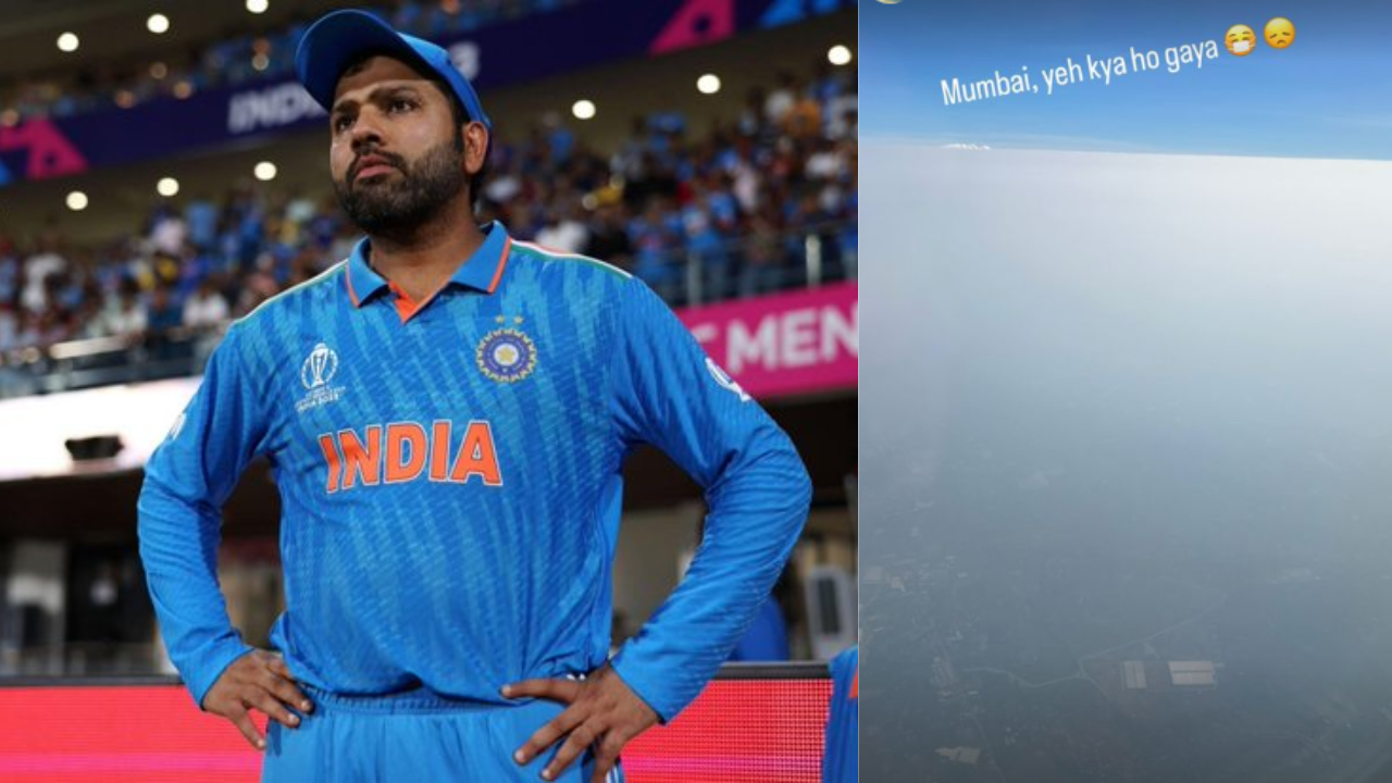 'Mumbai, Yeh Kya Ho Gaya': Rohit Sharma Reacts To Mumbai's Worsened Air Quality