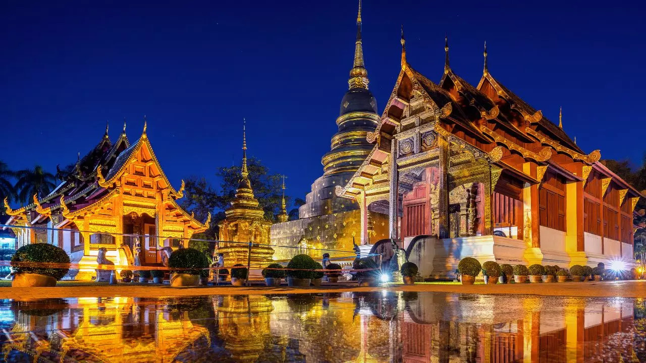 Wat Phra Singh, Chiang Mai,Thailand