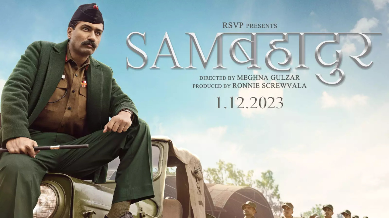 Vicky Kaushal in a new poster of Sam Bahadur