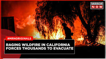 Huge Wildfire Ravages Southern California, Thousands Forced To