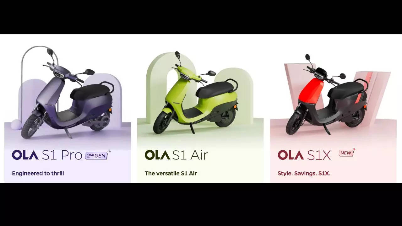 Ola's Line of Electric Scooters