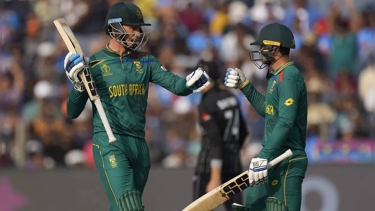 South Africa break England's all-time record for most sixes in a single edition of ODI World Cup