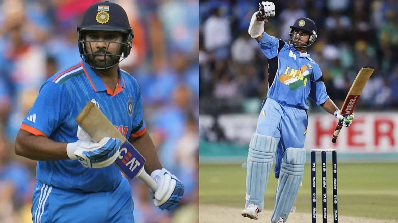 Rohit Sharma needs 68 runs to break Sourav Ganguly's record of scoring the most runs by an Indian captain in a single edition of the ODI World Cup.