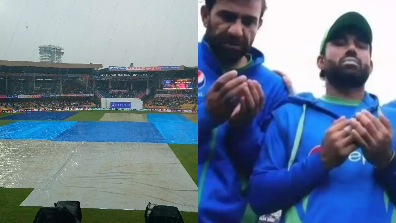 PAK vs NZ Bengaluru Rain Update