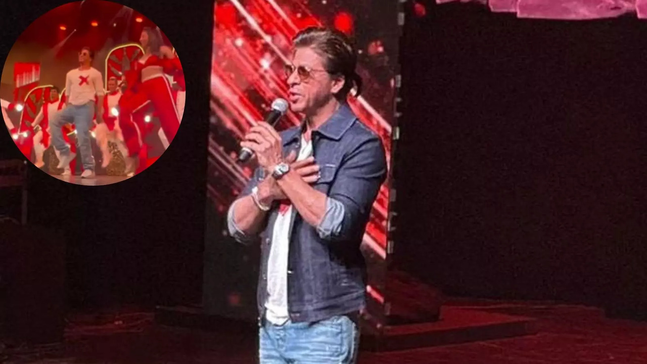 Shah Rukh Khan Grooves To Jhoome Jo Pathaan, Not Ramaiya Vastavaiya At Fans Meet Event. WATCH