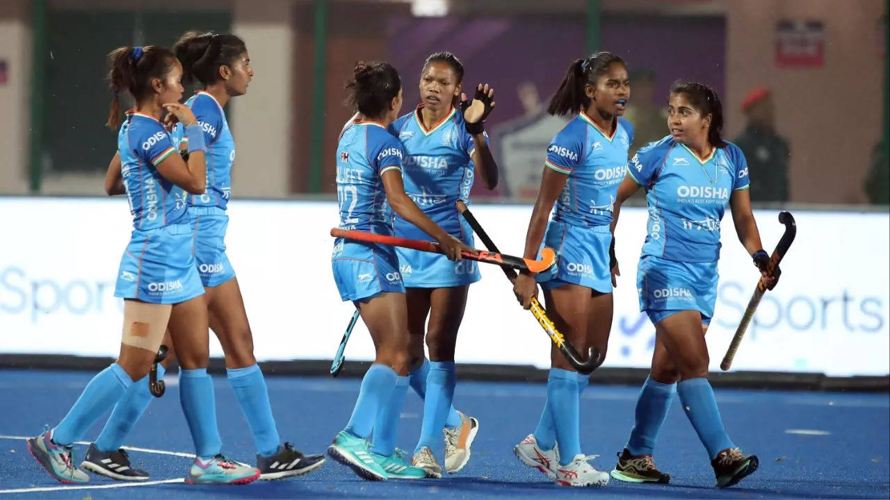 India Beat South Korea 5-0 To Advance To Women's Asian Champions Trophy Semi-Final