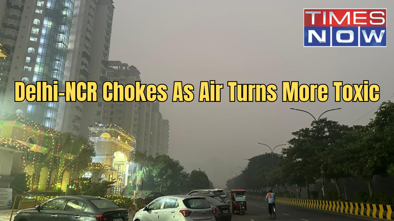 Delhi-NCR Chokes As Air Turns More Toxic