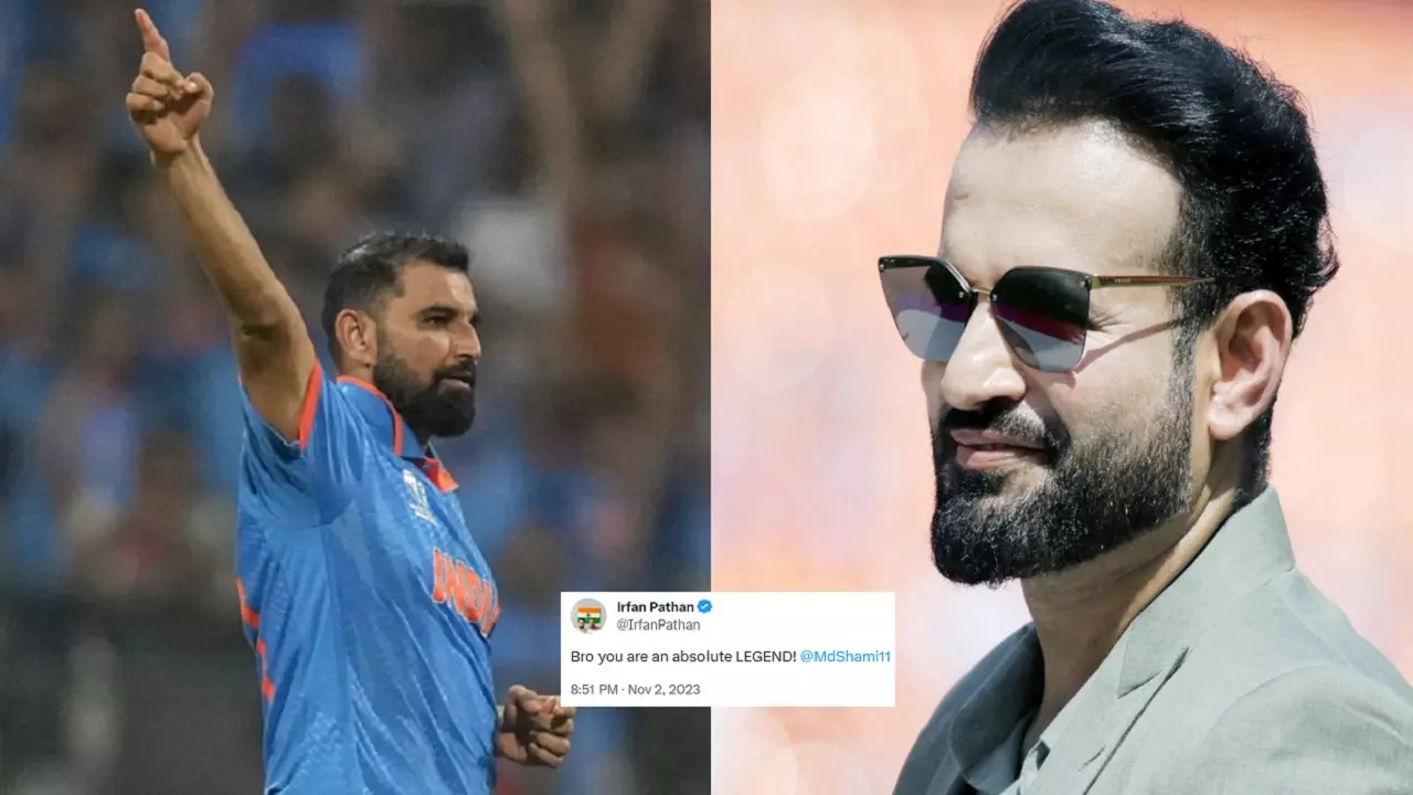 Irfan Pathan's six word tweet for Mohammed Shami goes viral