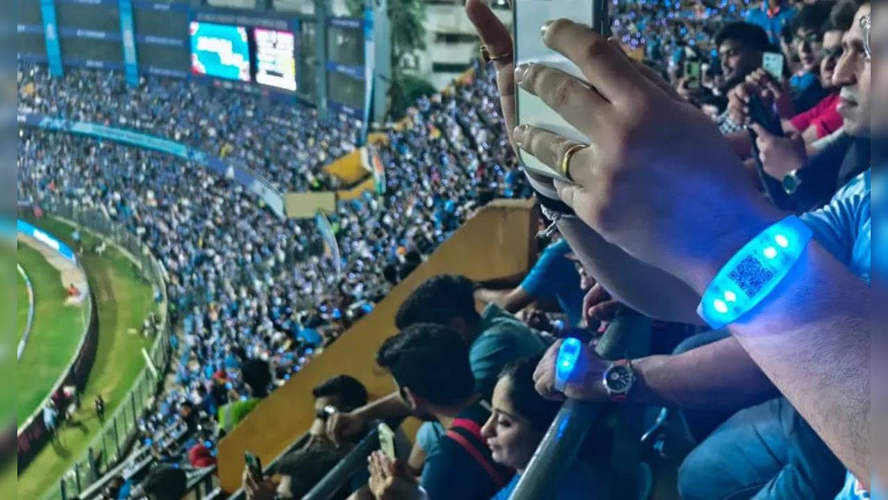 Wankhede Stadium turns blue to support ICC-UNICEF initiative for children, Pics Here