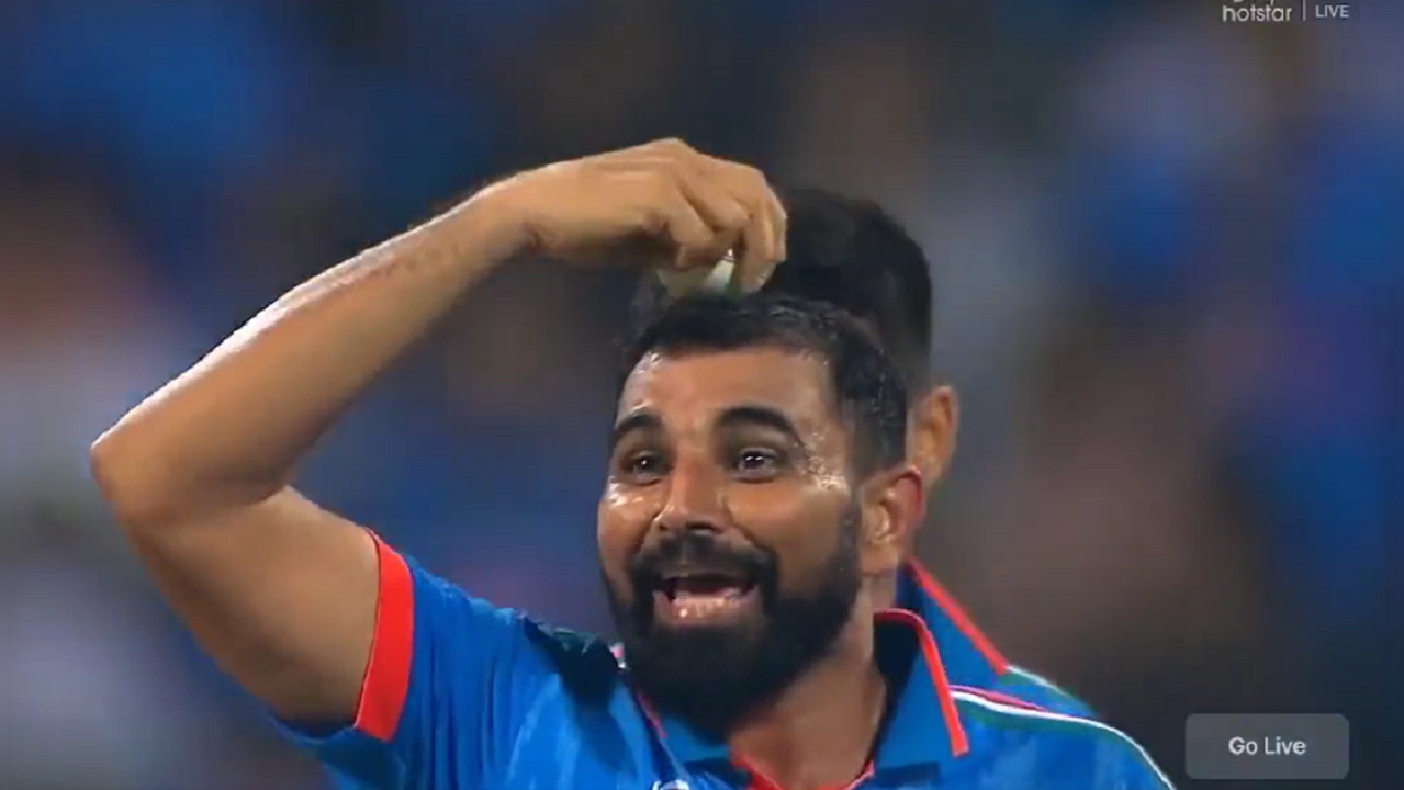 Mohammed Shami S Celebration After Becoming India S Highest Wicket Taker In Odi World Cup