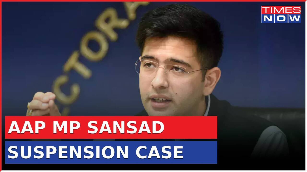 SC Suggests Unconditional Apology from MP Raghav Chadha In Sansad Suspension Case | Top News
