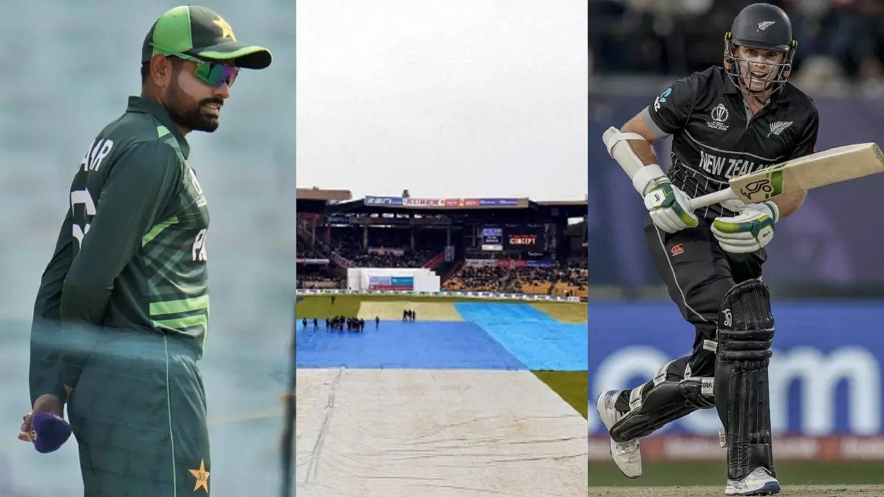 Pakistan team is blessed by the rain Semis hopes are alive won against New Zealand