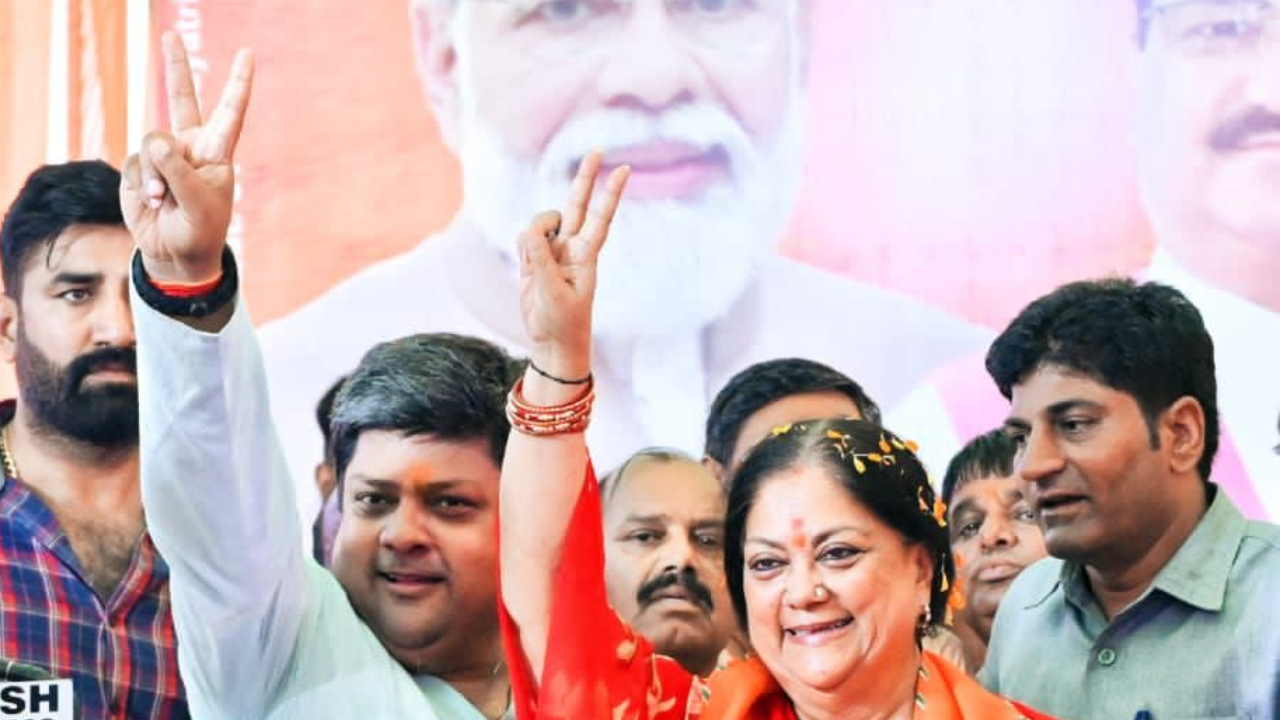 vasundhara raje dushyant singh