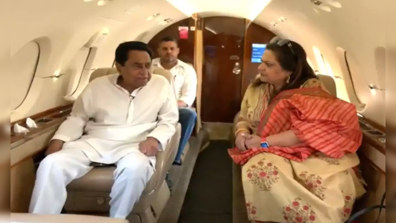 Kamal Nath In Exclusive Conversation With Times Network's Group Editor Navika Kumar