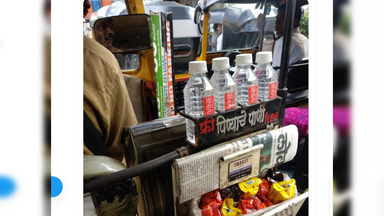 Free Water Biscuits For Passengers