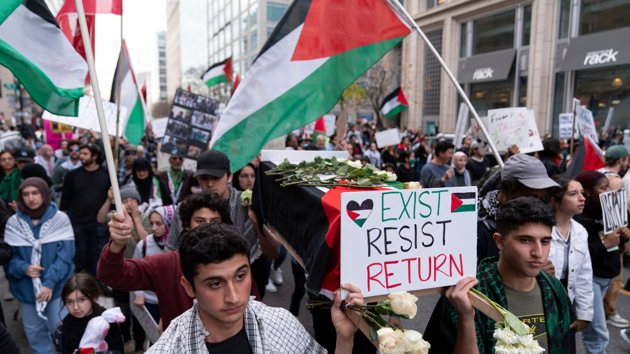 Pro-Palestine Protestors In Washington DC