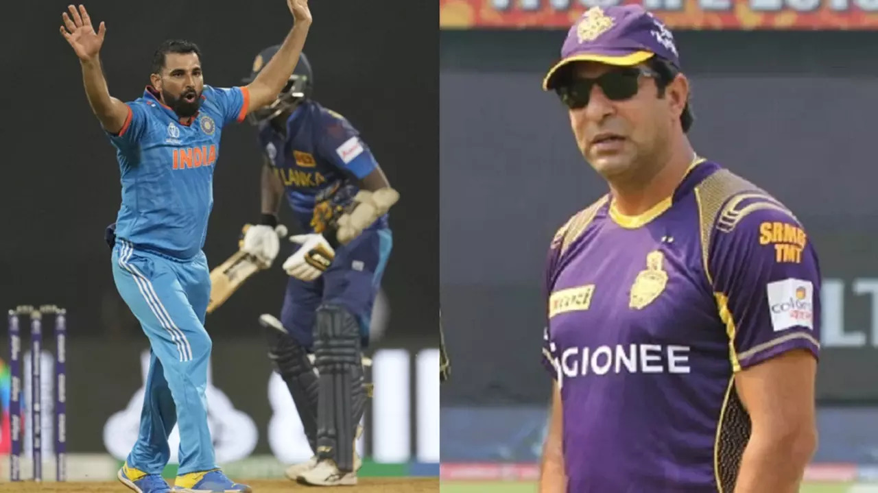 Mohammed Shami's former coach credits Wasim Akram for making him the bowler he is today