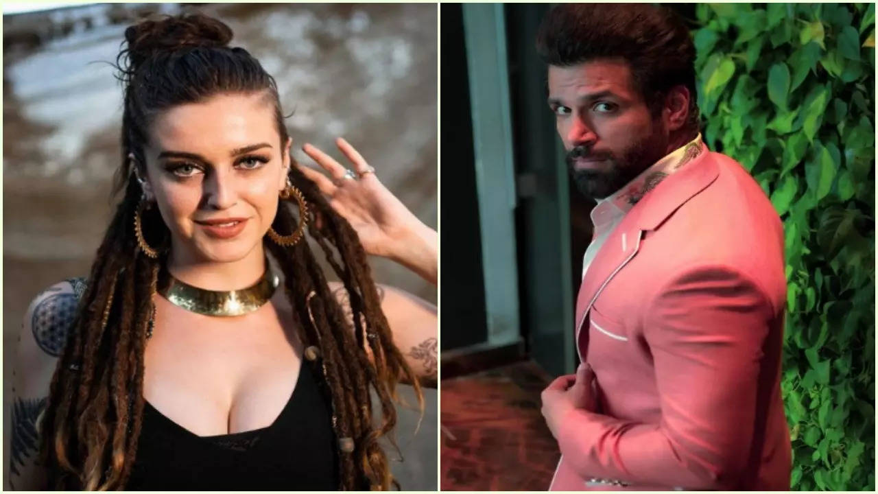 Rithvik Dhanjani and Emily Acland