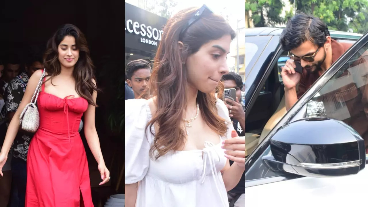 Khushi Kapoor Birthday! Janhvi Kapoor With Rumoured Boyfriend Shikhar Pahariya Join Suhana, Ananya And Orry For Lunch