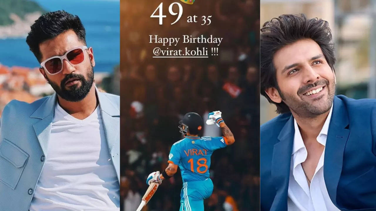 49 At 35! Vicky Kaushal, Kartik Aaryan And More Celebs Hail 'King' Virat Kohli On Scoring Century In IND Vs SA Match