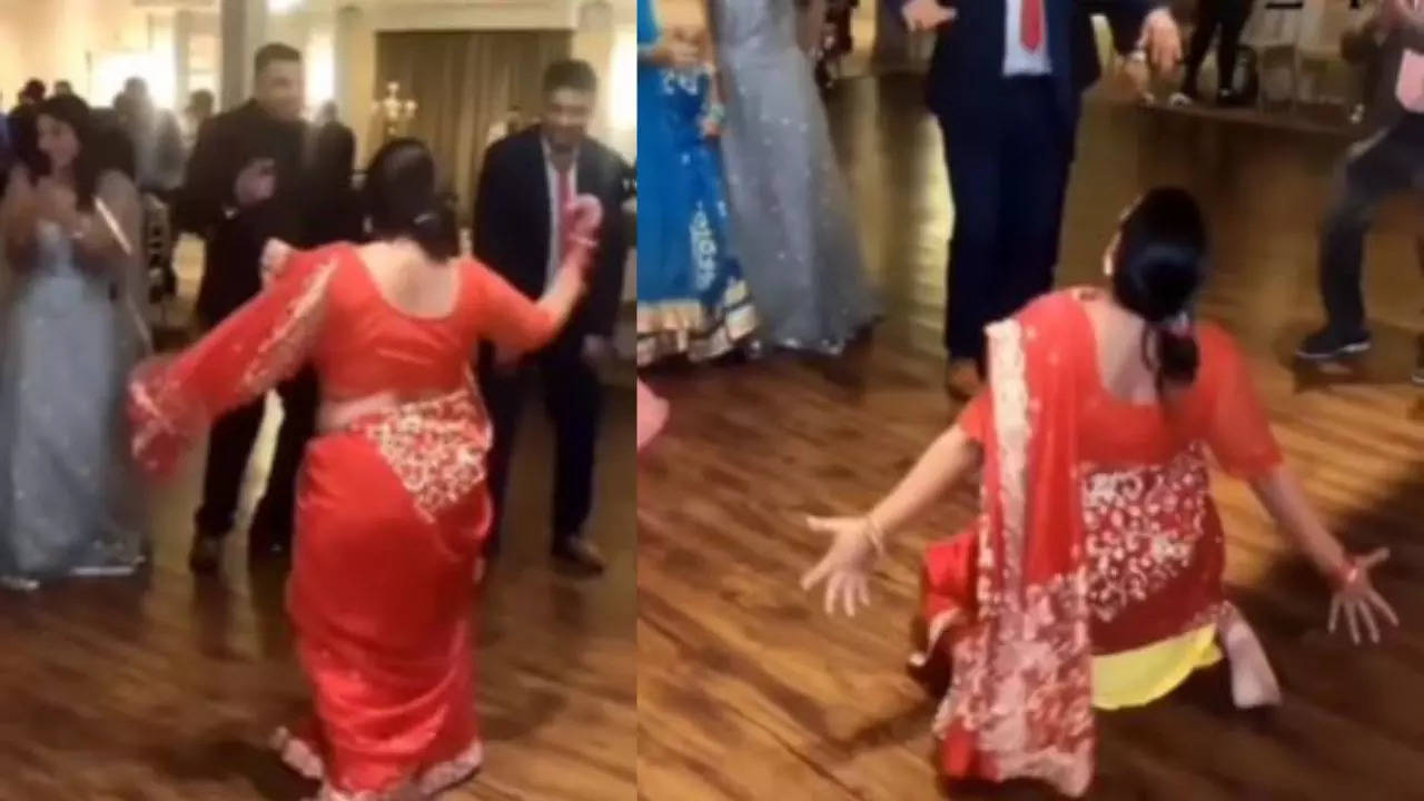 Viral Video: Saree-Clad Women's Crazy Dance Moves Break Internet ...