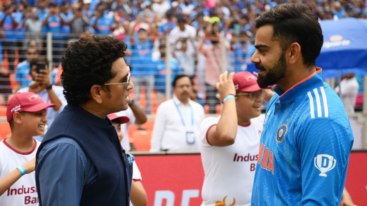 Virat KOhli Sachin Tendulkar Twitter