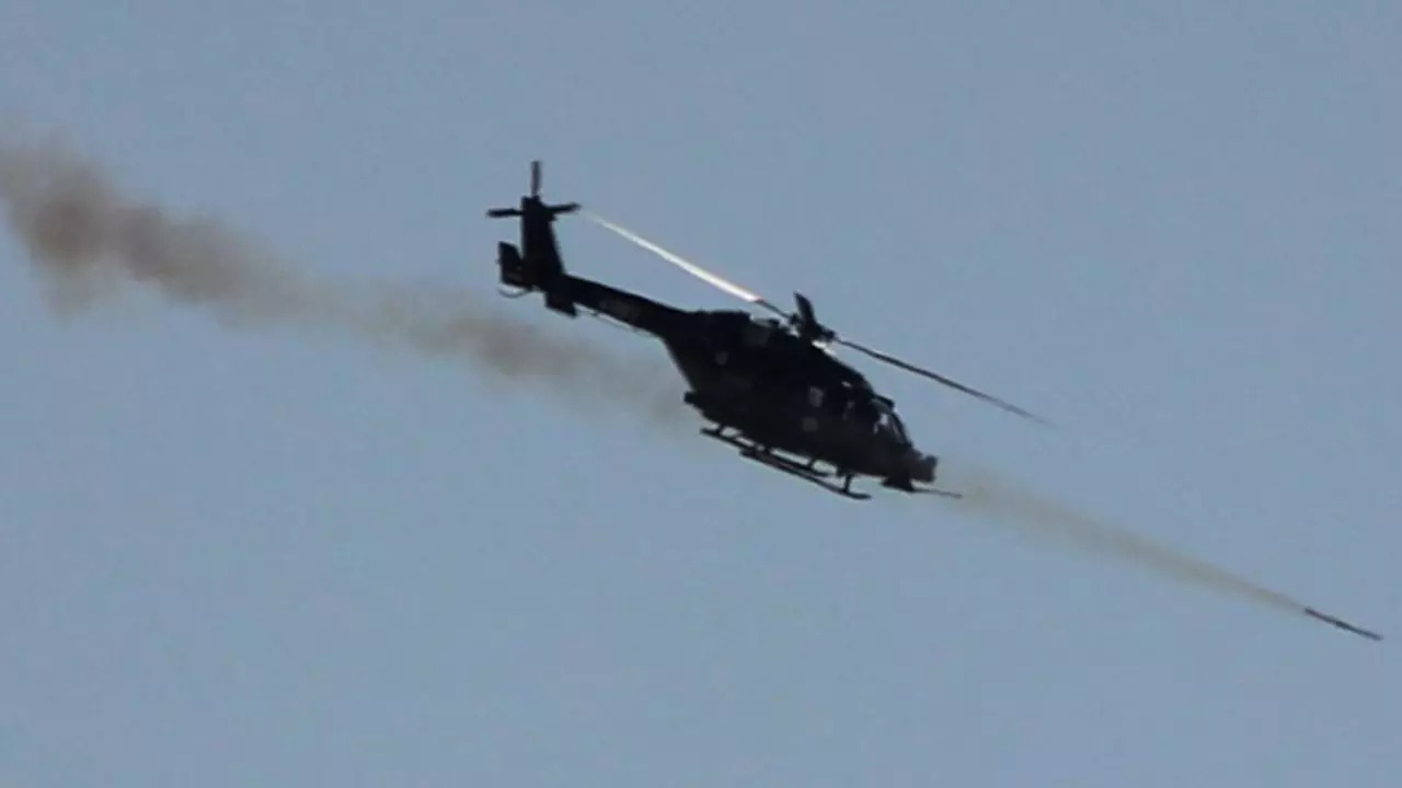 WATCH | Indian Army's Rudra Chopper 'Rains Fire And Steel' In Mountain ...