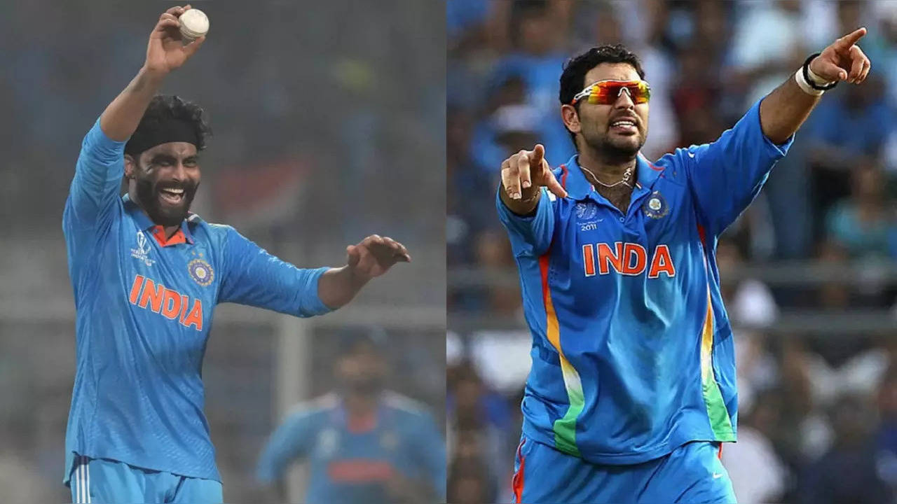 Ravindra Jadeja equals Yuvraj Singh's all-time record by taking five wickets against South Africa