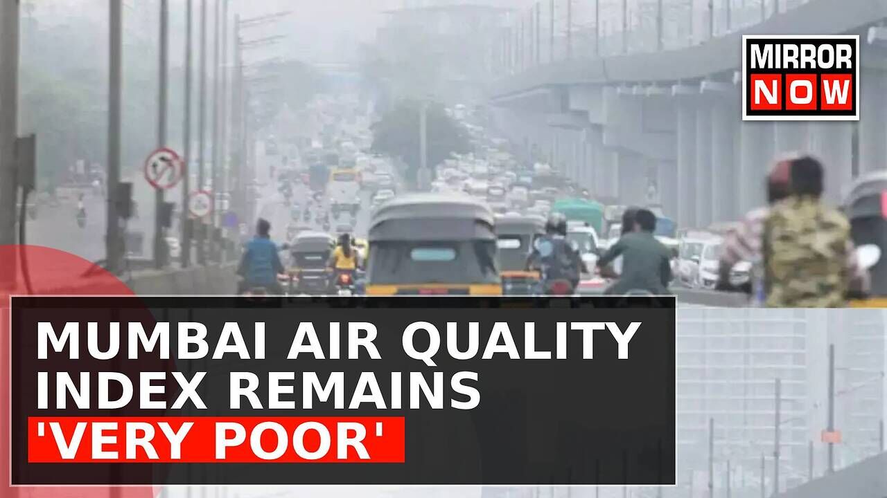Mumbai Air Pollution: BMC Sprinkles Water On The Rods As Air Quality ...