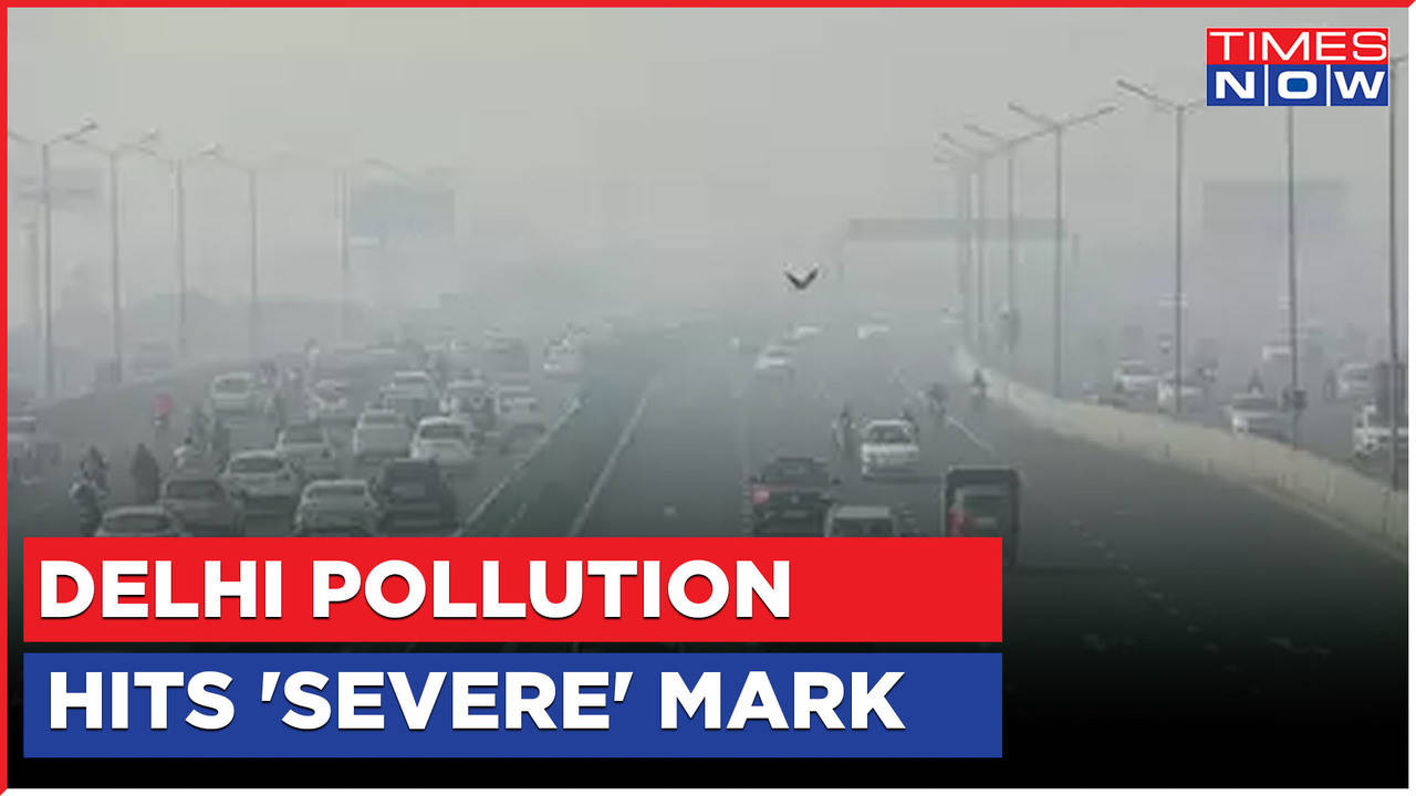 Air Pollution Chokes The Capital; Stage-IV Of GRAP Implemented In Delhi ...