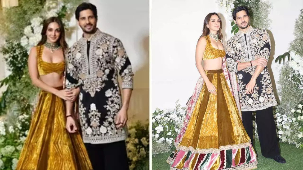 Sidharth Malhotra, Kiara Advani at Manish Malhotra's Diwali Bash