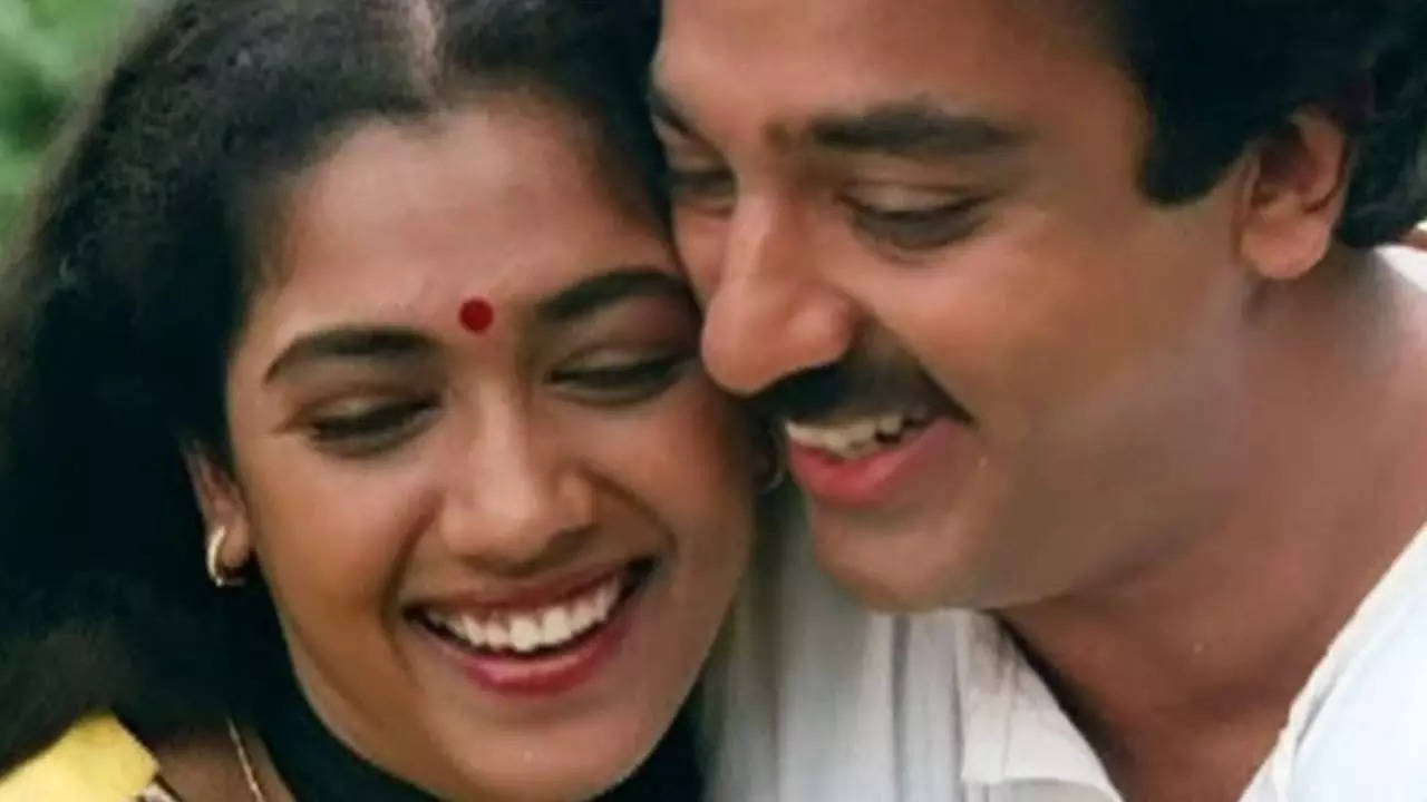 Kamal Haasan with Rekha