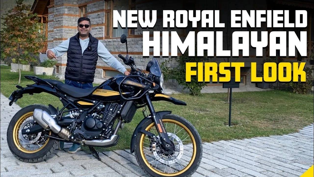 ROYAL ENFIELD HIMALAYAN 450 First Look Design Features More Hindi Walkaround