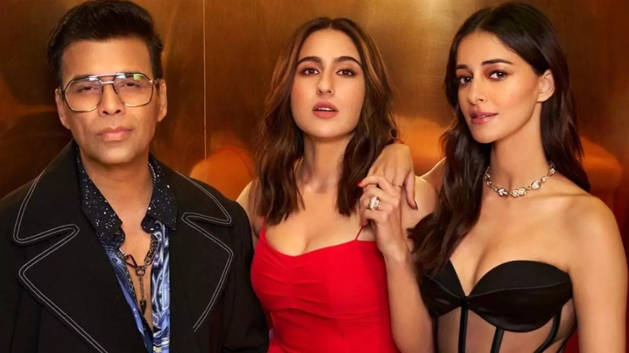 Sara Ali Khan, Ananya Panday Grace The 3rd episode of KWK 8