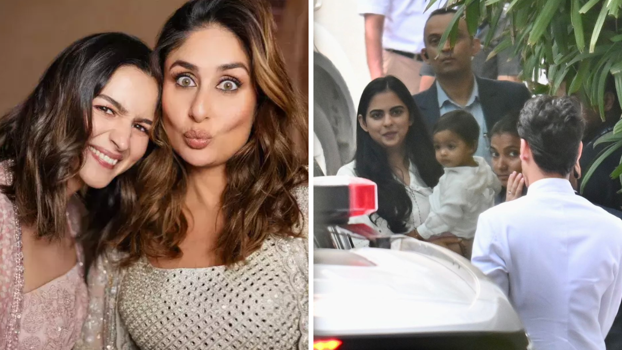 Raha Turns 1! Kareena Kapoor, Jeh Show Up With Gifts At Alia-Ranbir's Residence, Isha Ambani Joins Too