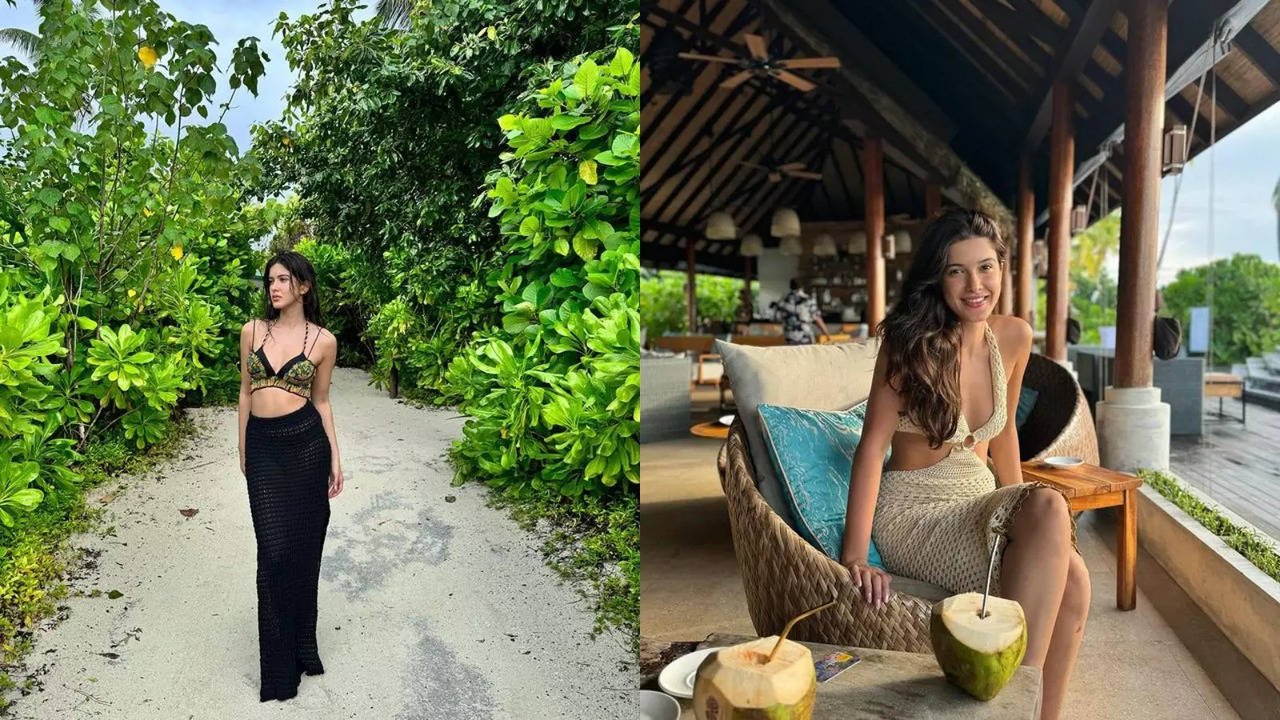 Shanaya Kapoor Does Scuba Diving, Rides Jet Ski In Maldives. PICS