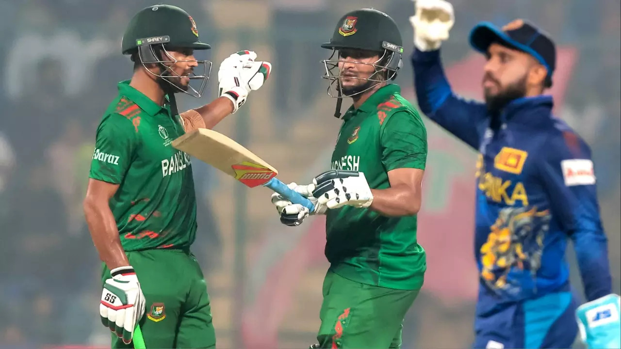 Shakib Al Hasan, Najmul Shanto Power Bangladesh To Victory; Send Sri Lanka Out Of World Cup 2023