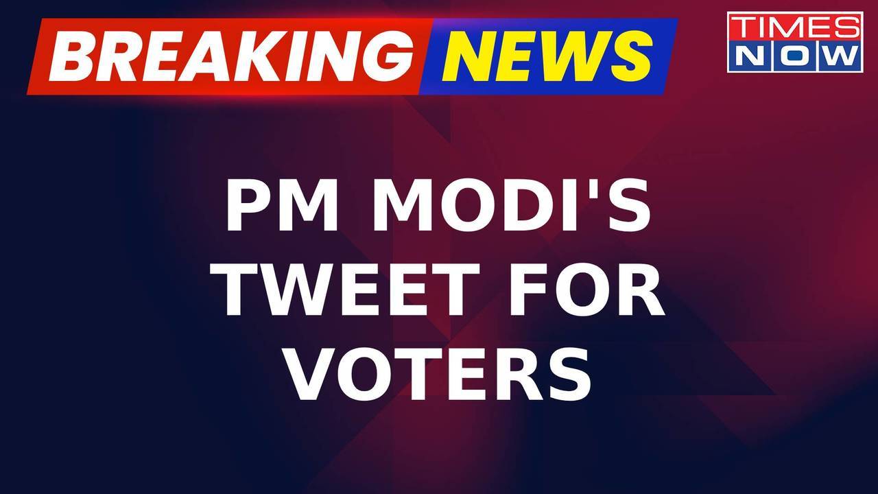 Breaking News: PM Modi Tweets As Polling Begins In Chhattisagrah And Mizoram | Assembly Polls 2023 | Times Now