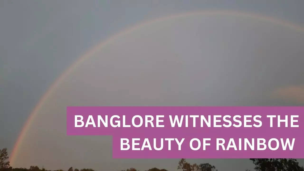 Rainbow in Bangalore