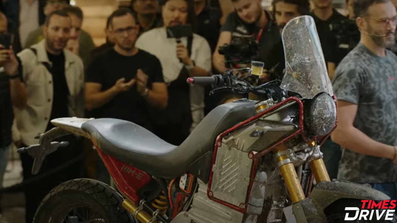 Royal Enfield Officially Unveils Electric Himalayan At Ongoing EICMA 2023