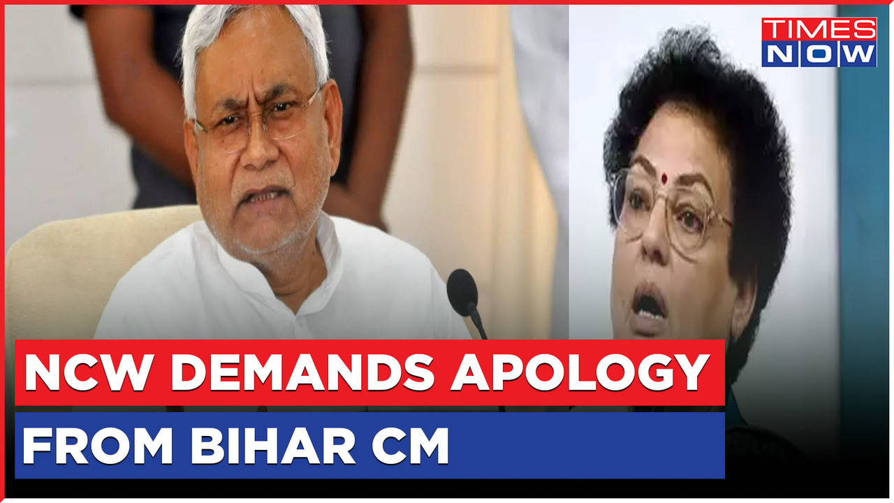 Row Over Nitish Kumars Statement Ncw Demands Immediate Apology From Bihar Cm Latest News